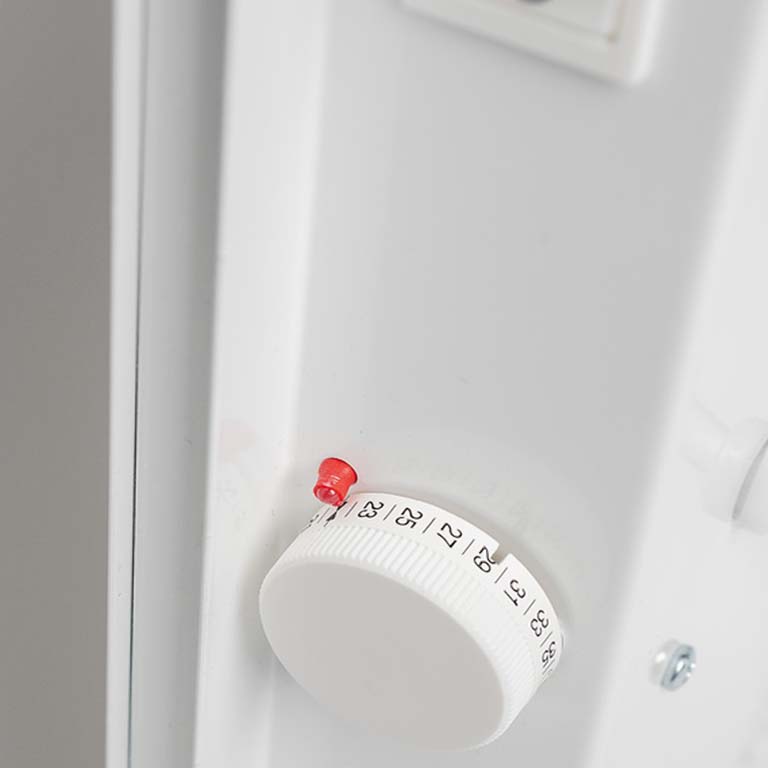 mechanische draaiknop thermostaat elektronisch